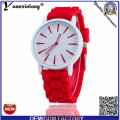 Yxl-817 Wholesale Cheap Silicone Geneva Gift Quartz Watch Accept Paypal